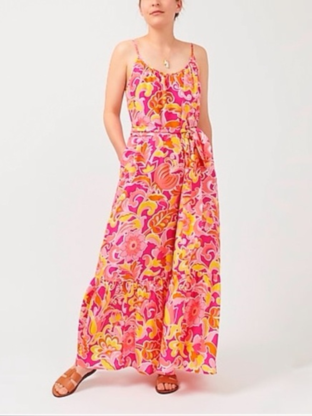 J.Crew | Scoopneck Silk Dress, size 6
